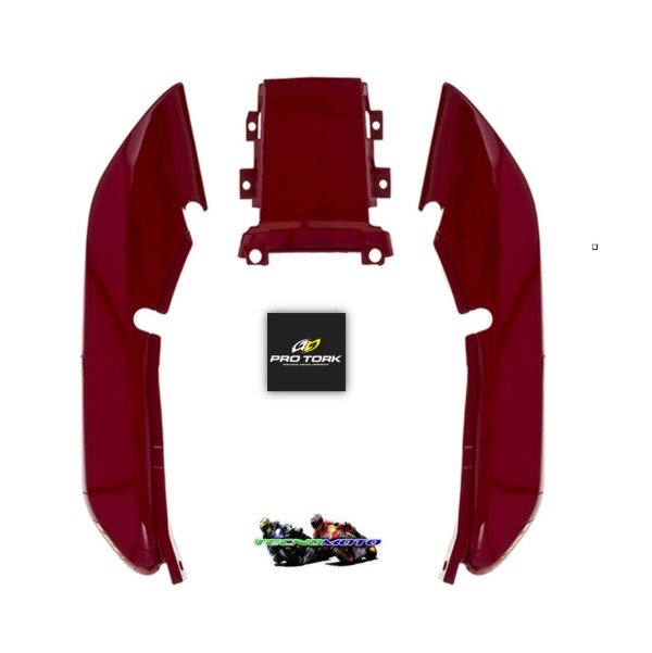 Producto - CACHA ASIENTO HONDA 125 TITAN 99 -ROJO   [PROTORK] -48616