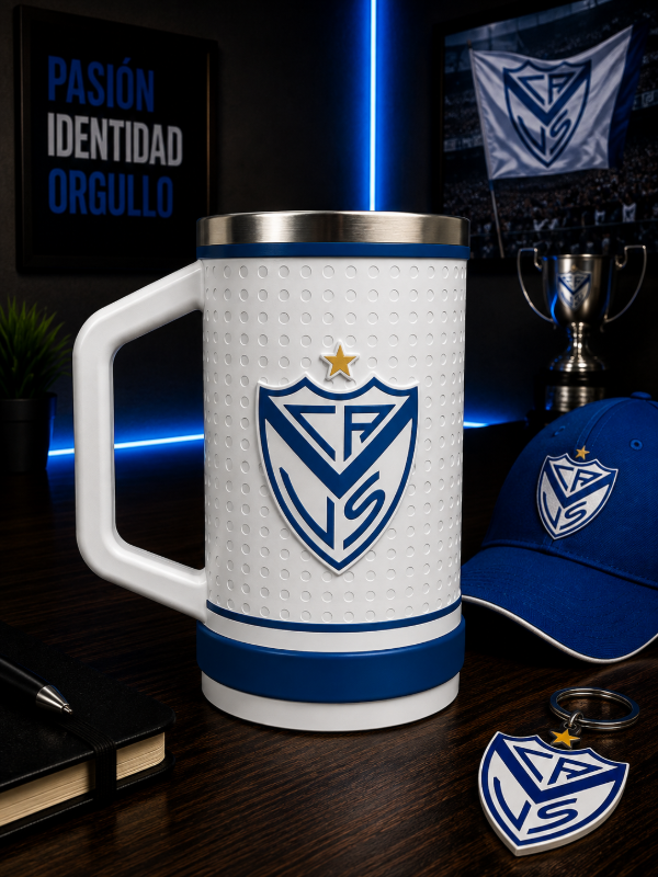 Producto - Club Atletico Velez Sarsfield Blanco 650cc - 1