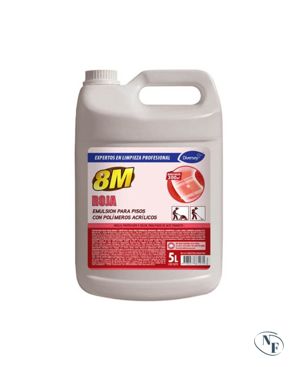 Producto - CERA 8M ROJA X5LTS
