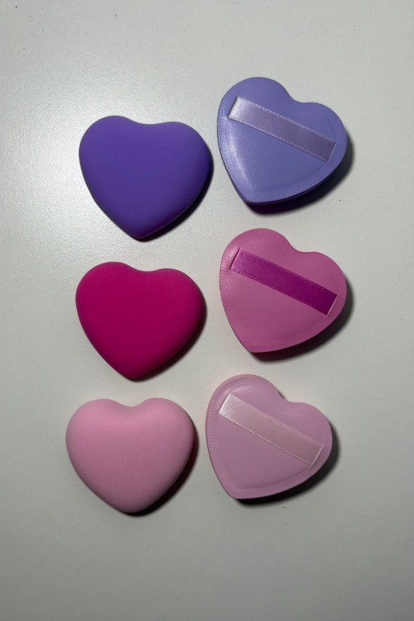 Producto - Kit x2 Esponjas corazón