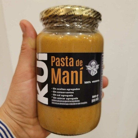 Producto - Pasta de Maní Natural "KUI" 380 gr