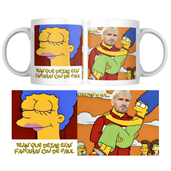 Producto - Taza - tengo que dejar esas fantasia, bueno una mas y ya (rodrigo de paul) - 0
