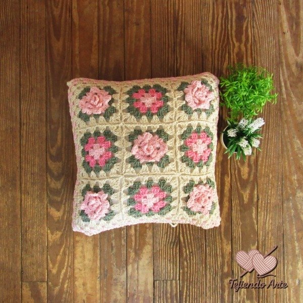 Producto - Almohadon Joaquina Rosa