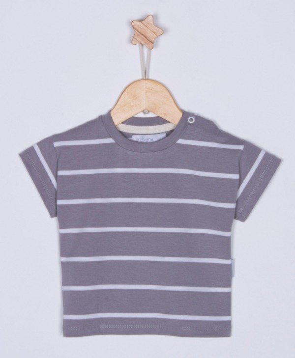 Producto - REMERA LINE GRIS MELANGE