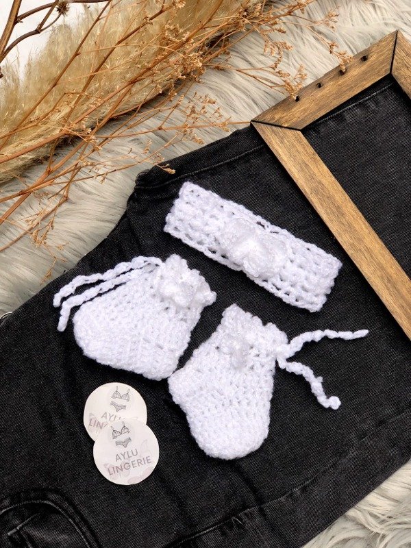 Producto - SET #4 (vincha + botitas)