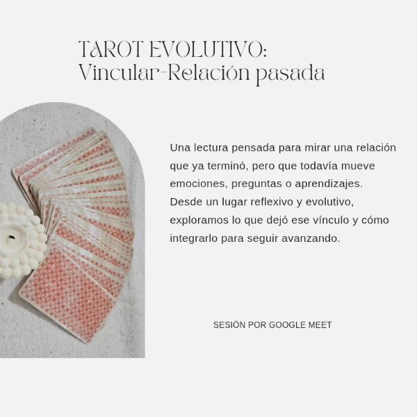 Producto - Tarot evolutivo vincular: relación pasada
