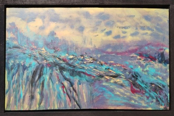 Producto - Paisaje abstracto en madera 2 - 0