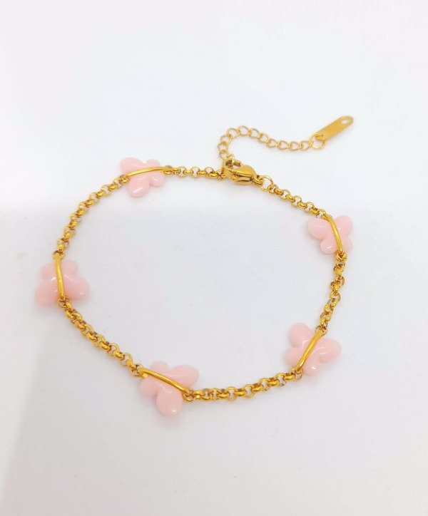 Producto - Pulsera con dijes mariposa
