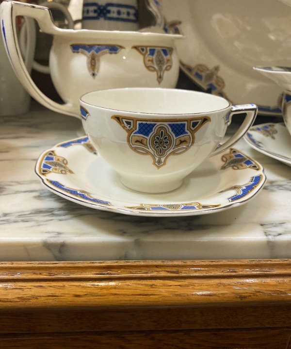 Producto - Duo De Te De Loza Inglesa Grindley Tunstall
