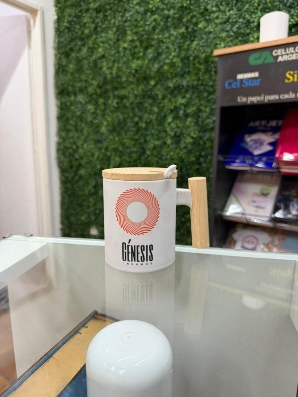 Producto - Taza Asa Bambú y Tapa Bambú
