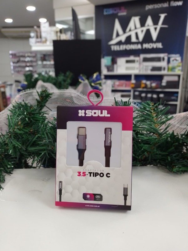 Producto - Adaptador Type C a 3.5mm Soul ADAP-TYPEC35