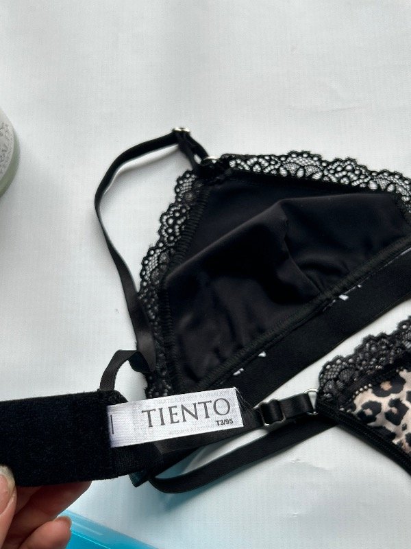 Producto - Conjunto animal print puntilla - 9
