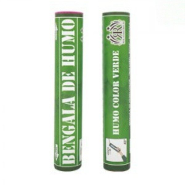 Producto - Bengalas de humo color verde