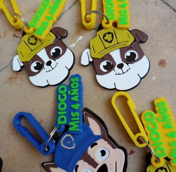 Producto - Llaveros Paw Patrol