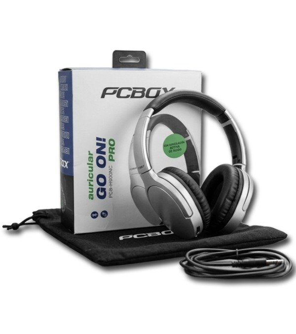 Producto - Auriculares PCBOX Go On Pro H900NC - Cancelación de ruido - Bluetooth - Cable