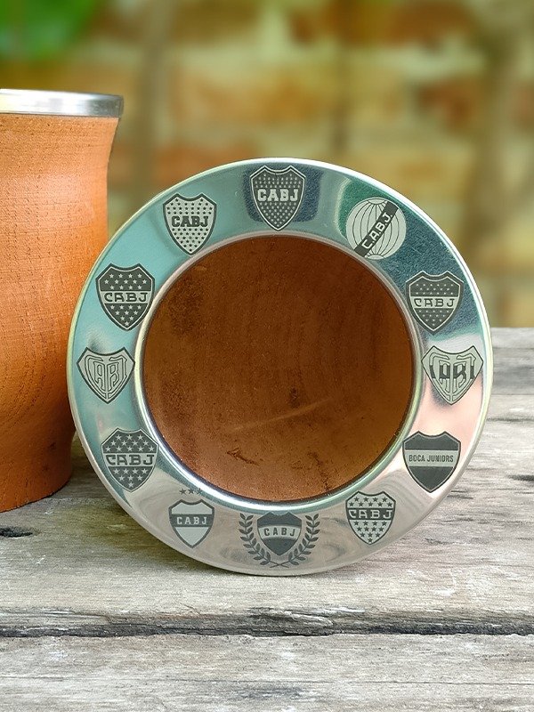 Producto - Mate Camionero 12 escudos XENEIZE + bombilla color