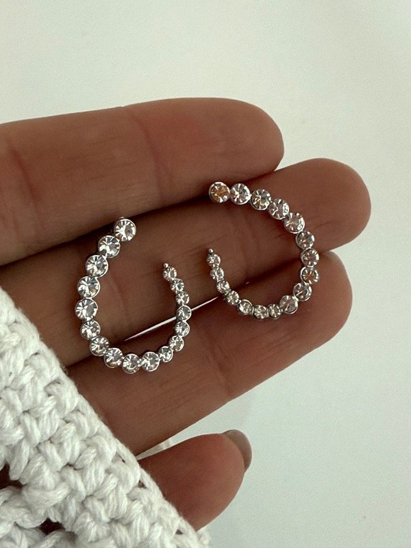 Producto - A1179 Aros con strass
