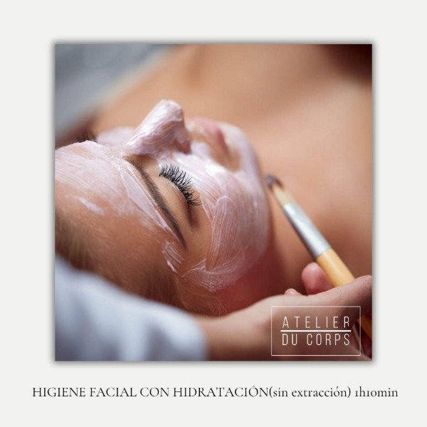 Producto - Higiene Facial con Hidratación (Sin Extracción) 1 hora 10 min