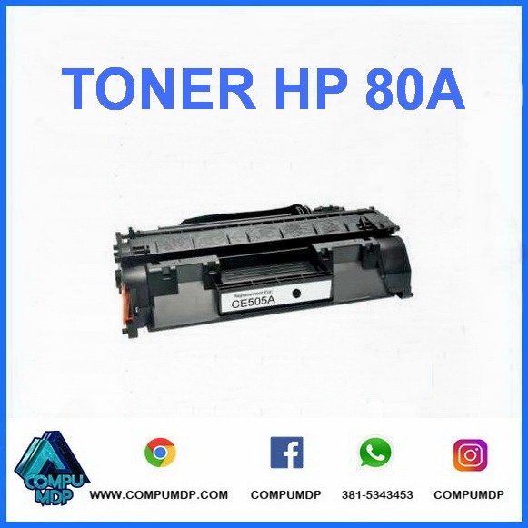 Producto - TONER HP 80A CF280A CE505A