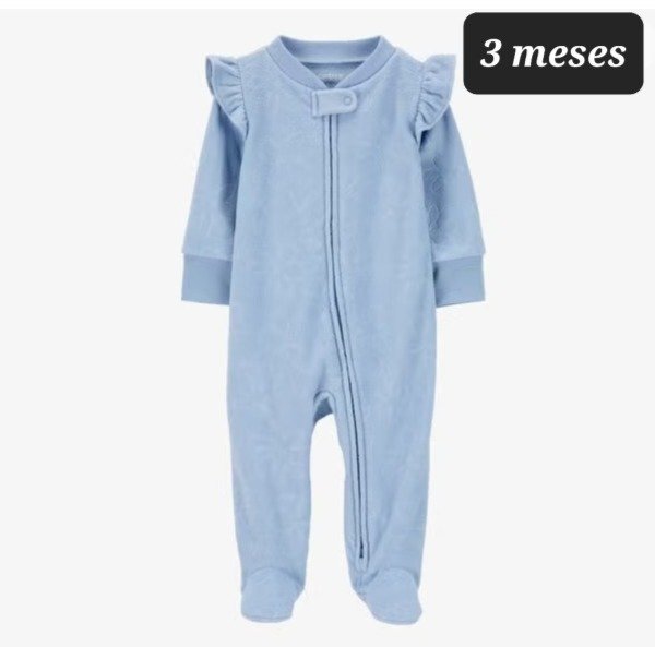 Producto - Enterito micropolar carters talle 3 meses celeste
