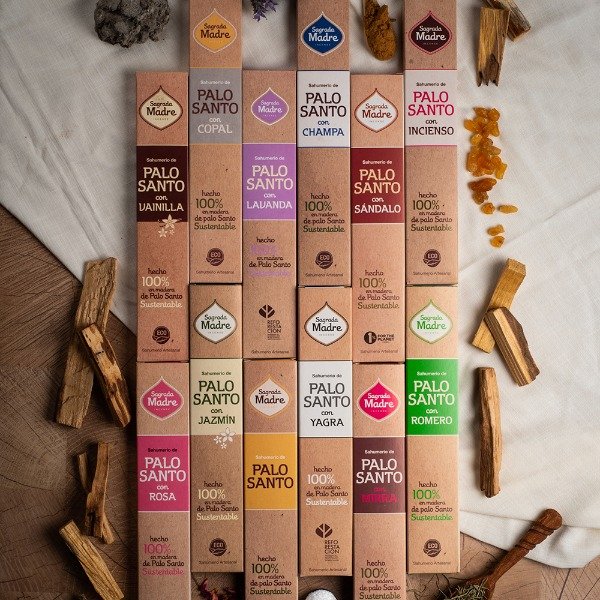 Producto - SAHUMERIOS PALO SANTO VRIOS AROMAS