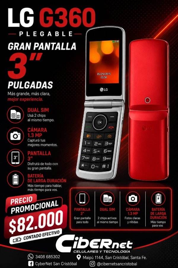 Producto - Celular LG g360
