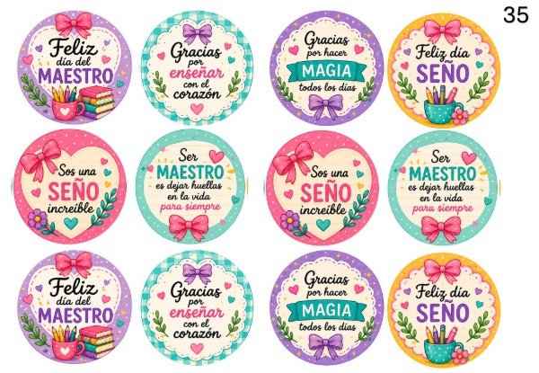 Producto - LAMINA COMESTIBLE DIA DEL MAESTRO 35 - 1