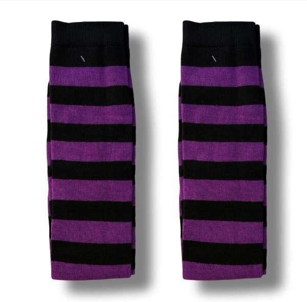 Producto - Rayas Negras y Violetas - Bucaneras