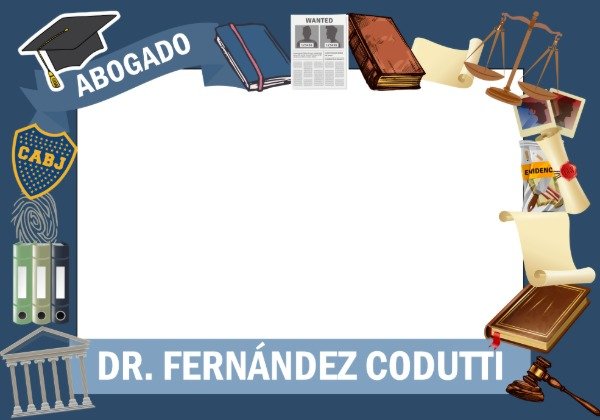 Producto - Cartel de recibida - Abogado