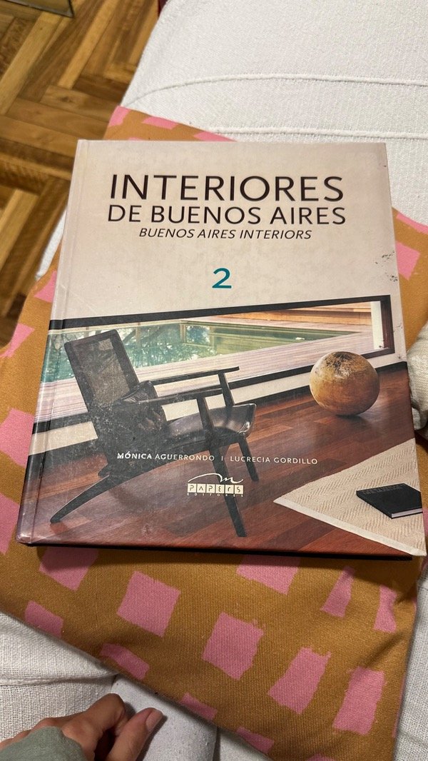 Producto - Libro interiores de Buenos Aires 2