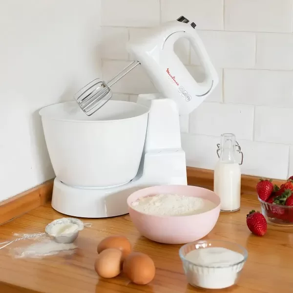 Producto - Batidora Moulinex Facilita con Bowl Rotatorio de 4 L y 3 Velocidades - 0