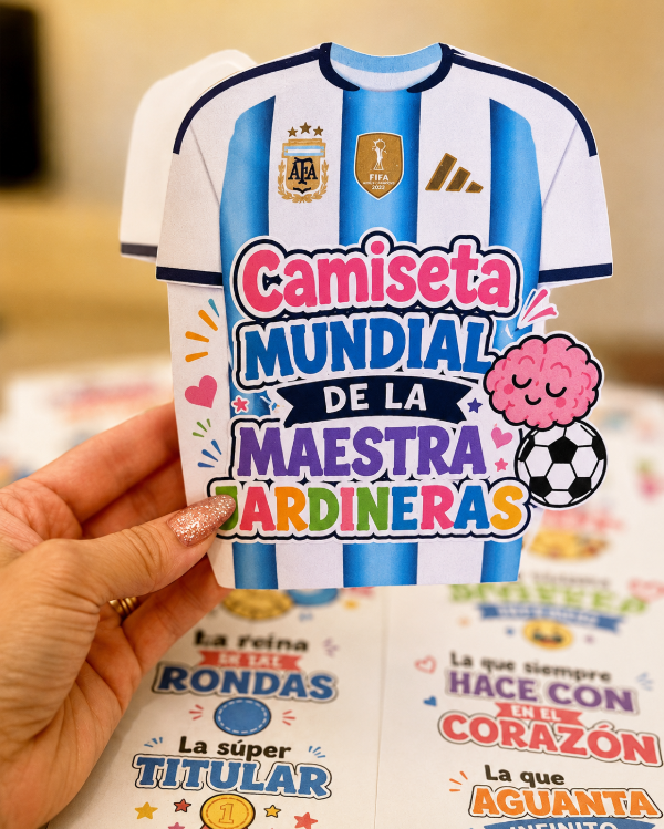 Producto - CAMISETA. MUNDIAL DE LAS SEÑOS JARDINERAS
