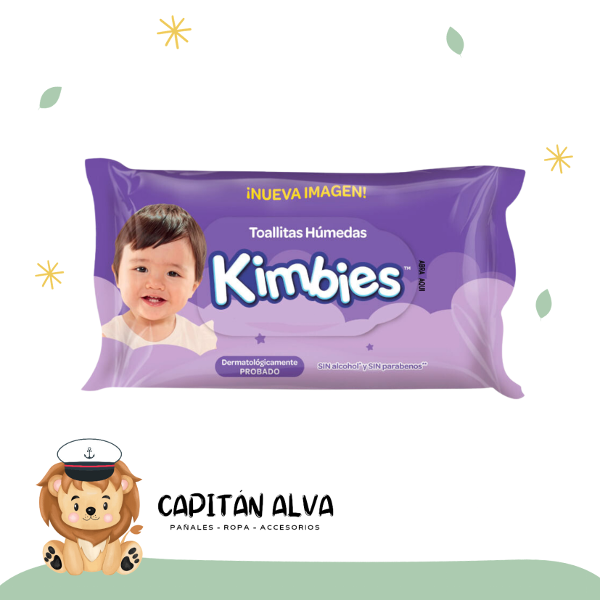 Producto - Toallitas húmedas Kimbies - 48 unidades