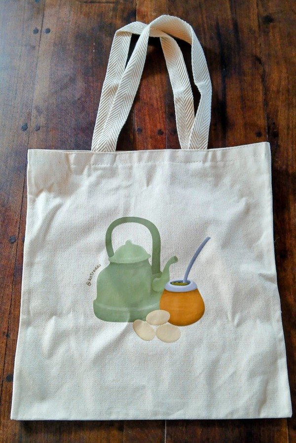 Producto - Tote bag Bolsa de Gabardina - Mate