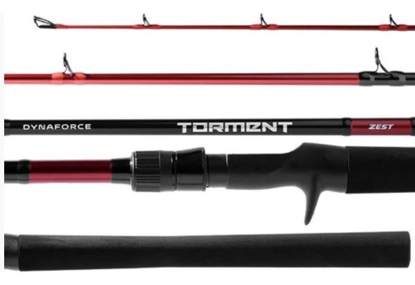 Producto - Caña Bait Zest Torment 2.13m 2 Tramos 30-60lbs Carbono 24T Pesca Trolling - 4