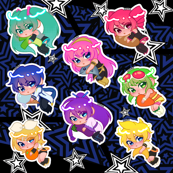 Producto - Stickers VOCALOID