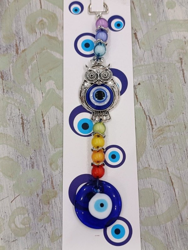 Producto - Ojo turco 7 chakras buho