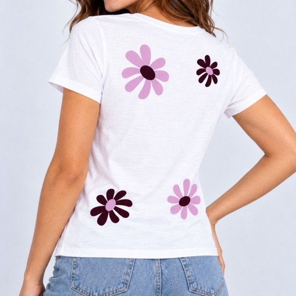Producto - Remera Confiar y fluir (cuello V) - 1
