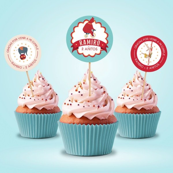 Producto - Kit Imprimible Cumpleaños "Circus"