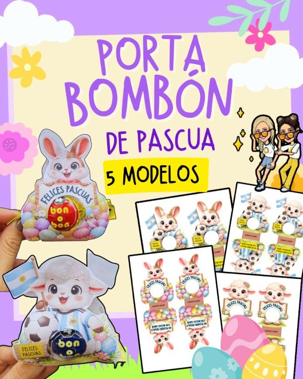 Producto - PORTA BONBÓN DE PASCUAS PARA REGALAR A LOS PEQUES