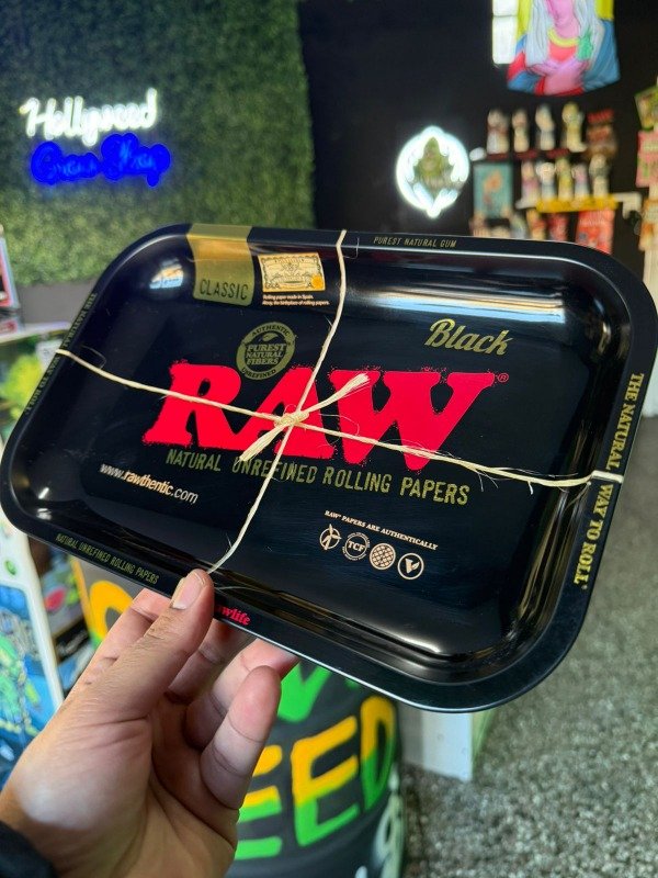 Producto - BANDEJA RAW BLACK CLASSIC METAL - SMALL