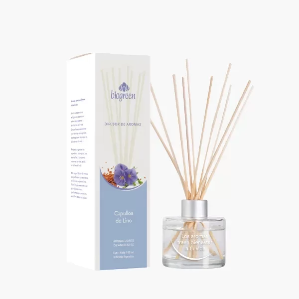 Producto - Set Difusor de Aromas Capullos de Lino 100 ml