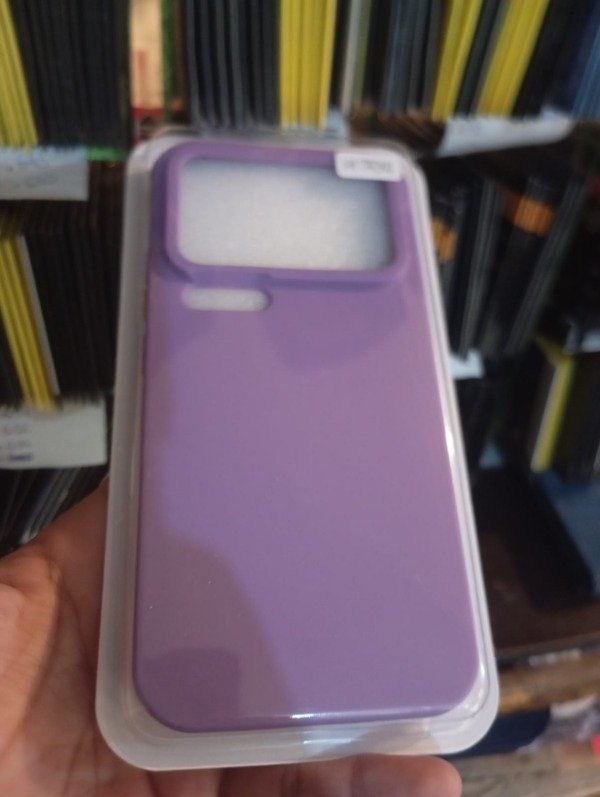 Producto - Funda Silicone Case Lila para Xiaomi Redmi Note 17 Pro Max