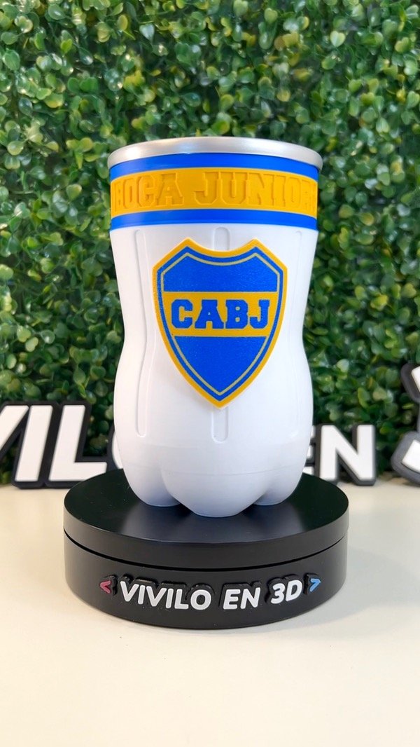 Producto - JARRA BOTELLA CORTADA 500ML BOCA JUNIORS LOGO 2025