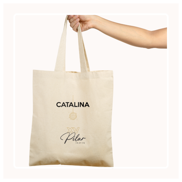 Producto - Bolsa de lienzo o tusor personalizada - 11