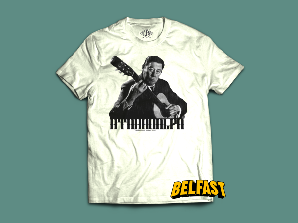 REMERA ATAHUALPA GUITARRA BLANCA