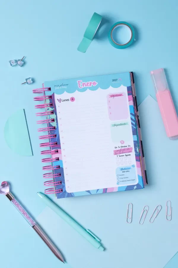 Producto - AGENDA MODERNA HOJA POR DIA 2027 - 8
