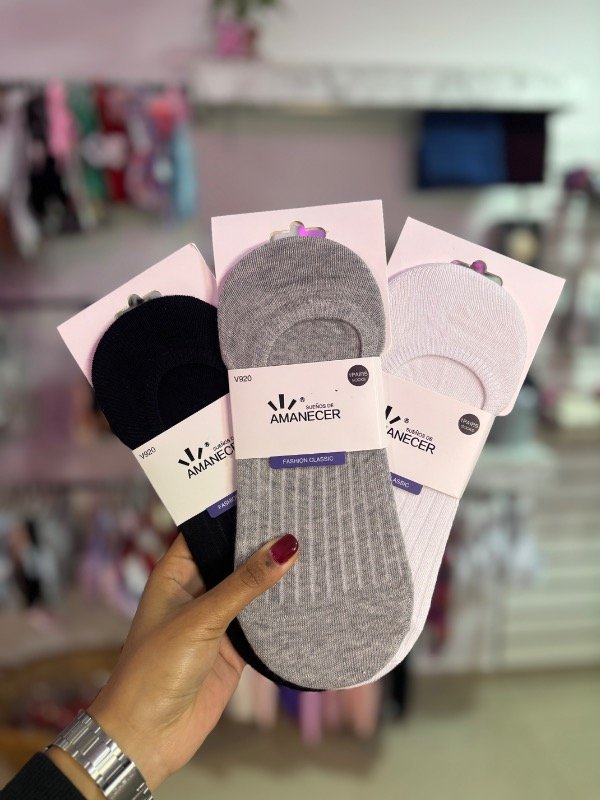 Producto - PACK X3 PARES SOQUETES INVISIBLES - 0