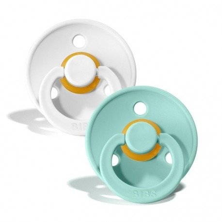Producto - BIBS TALLE 2 - WHITE/MINT 6-18m