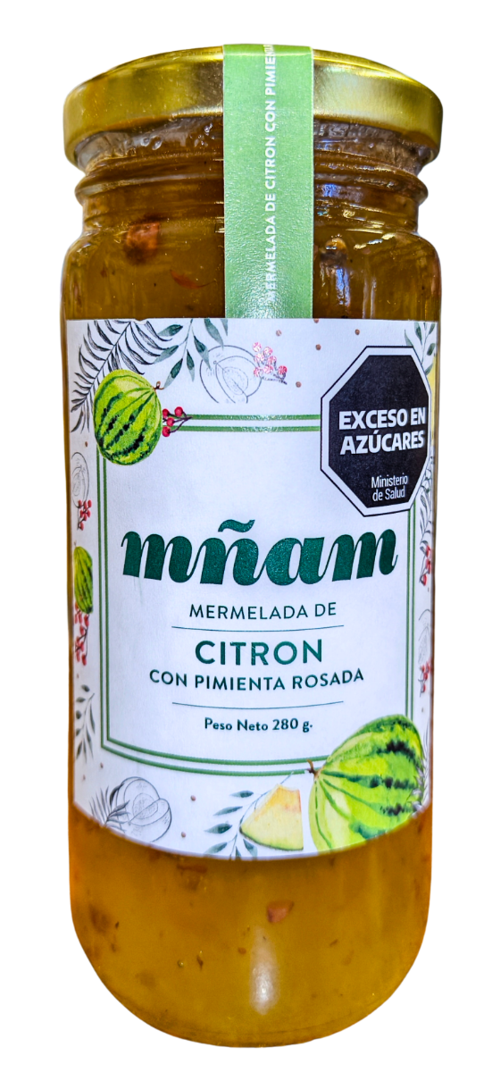 Producto - Mermelada Mñam Citron con Pimienta Rosada